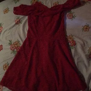 A dress is to small on me